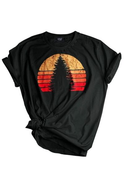 GENIUS STORE Store Unisex bedrucktes T-Shirt Outdoor-T-Shirt mit normaler Passform