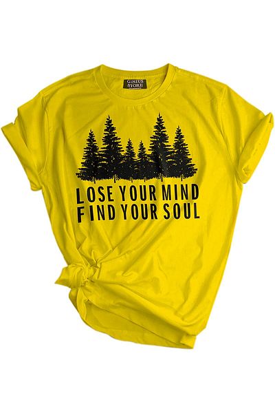 GENIUS STORE Αποθηκεύστε μπλουζάκι με στάμπα Unisex για εξωτερική κανονική εφαρμογή