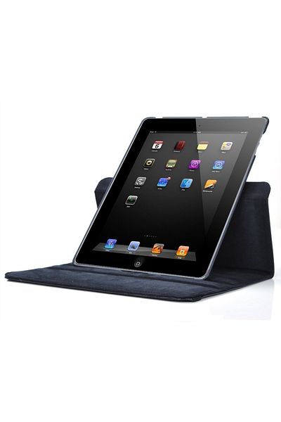MOBAX Apple Ipad 6 Generation 9.7 2018 Case with 360 Rotatable Stand Case A1893 A1954 Black