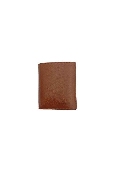 Brianze Men's Tan Genuine Leather Wallet