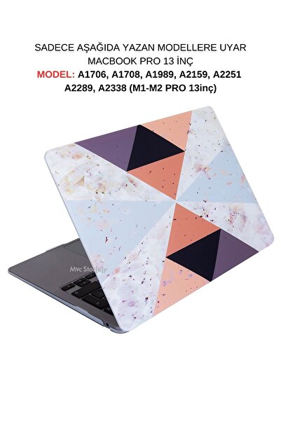 Mcstorey Macbook Pro M1-m2 Kılıf 13inç A2338 A1706-08 A1989 2159 2251 A2289 I...