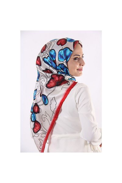 AWAM SILK Awam Silk Large Size 100% Pure Silk Scarf 110*110