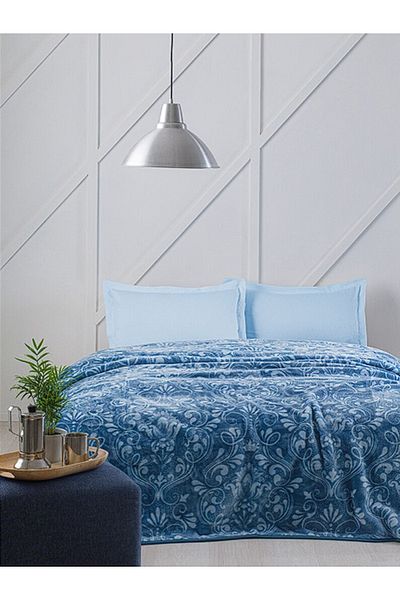 Özdilek Prime Antico Green Single Blanket 155X215