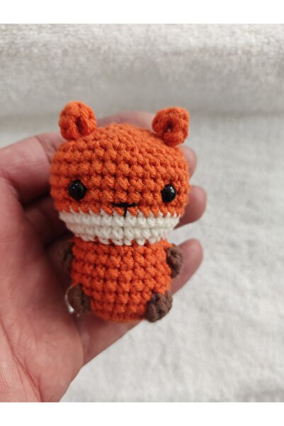 Engin TT Mini Amigurumi Oyuncak ( Tilki -6 Cm)