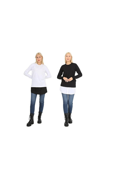 CNG MODA Shirt Skirt Underwear Elastic Waist Shirt Skirt Saviour