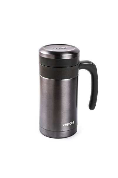 Tantitoni 024-01-GRİ PASLANMAZ ÇELİK TERMOS BARDAK 450ML