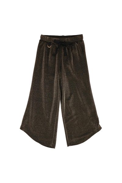 best kids Girl's Black-gold Pants