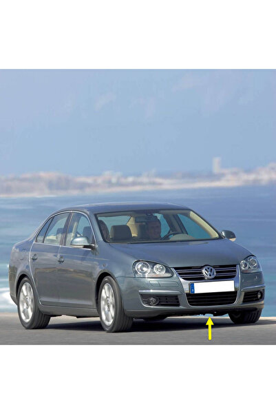 Vass41 VW Jetta 2006-2010 Uyumlu Ön Tampon Alt Spoyler Plastik 1K0805903B