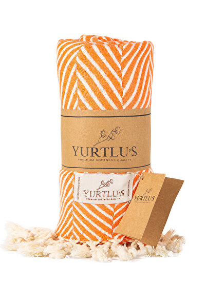 YURTLUS %100 Pamuk Peştemal, Plaj Havlusu, Banyo Havlusu, 95x180 Cm , Yumuşak...