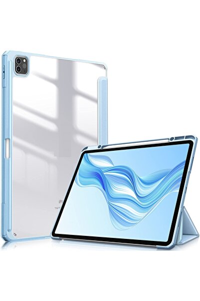 UnDePlus Apple Ipad Pro 11 1. 2. Nesil Kılıf Grafiti Şeffaf Kalem Bölmeli A22...