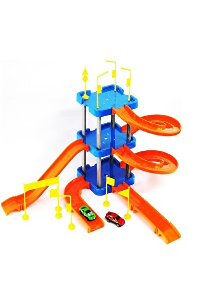 Ailenizin Oyuncakçısı مجموعة مرآب سوبر 3 طوابق لوقوف السيارات من إرديم، 41 قطعة