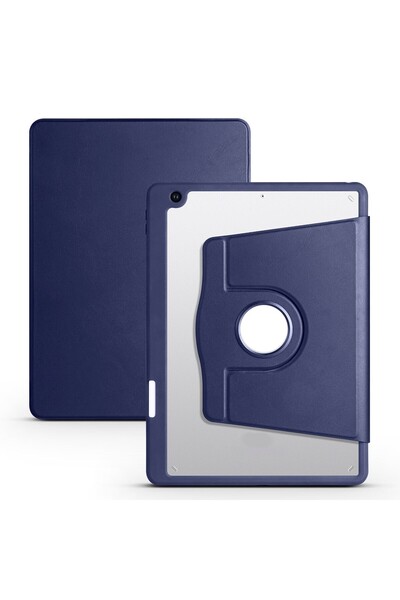 İncisoft Apple Ipad 7. 8. Ve 9. Nesil 10.2 Uyumlu Kılıf Kalemlikli Dönebilen ...