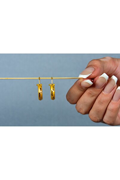 Çelikoğlu Kuyumculuk ÇELİKOĞLU KUYUMCULUK 14 AYAR ALTIN HALEP KÜPESİ 1,94 GR