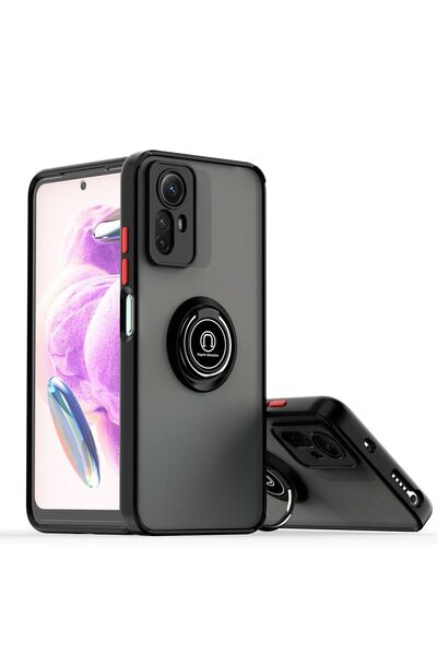 Rivor Xiaomi Redmi Note 12s 4g Kılıf 3d Kamera Korumalı Buzlu Kenarları Renkl...