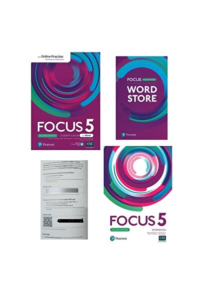 Pearson Education Yayıncılık Focus 5 Student’s Book with Online Practice & Wo...