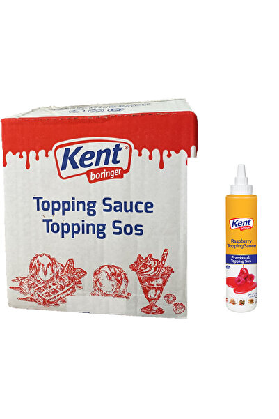 Kent Boringer Frambuazlı Topping Sos 300 Gr x 12 Adet