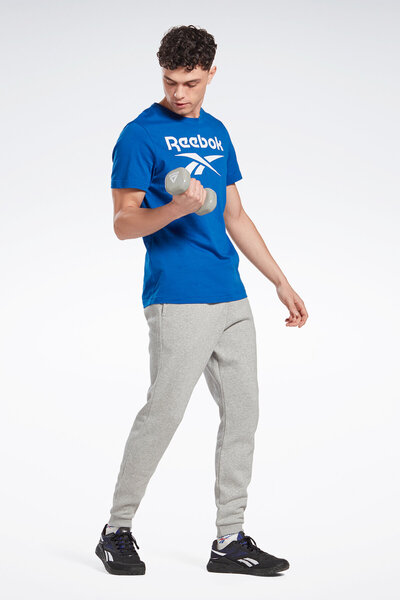 Reebok RI Left Leg Jogger GRI MELANJ Erkek Eşofman Altı