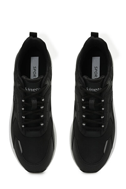 Kinetix Santos Pu 3Pr Siyah A Kırmızı Be Erkek Sneaker Ayakkabı