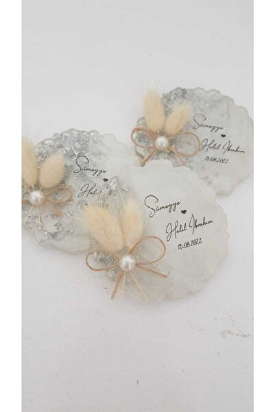 Merkez Hediyelik Gümüş 25 Adet Söz Nişan Nikah Kına Düğün Hediyeliği Kuran Ha...