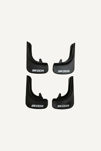 FA OTOMOTİV Skoda Compatible Mudguard Set of 4 (Fender - Dust Cover)