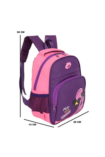Kidessa 1234 Unisex Kindergarten Bag with Anatomical Back Structure