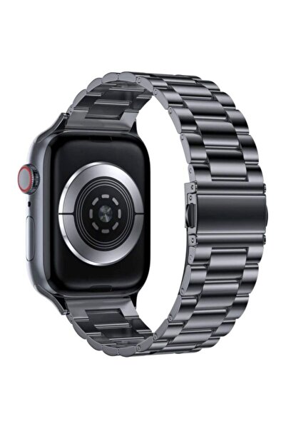 ecocenter Apple Watch Seri 2 3 4 5 6 7 8 uyumlu 42 44 45 49 mm Metal Kordon