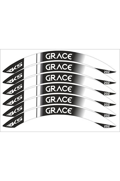 PROMOT GRACE 202 JANT ŞERİDİ BEYAZ JANT KAPLAMA Uyumlu