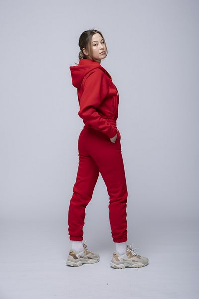 SELF CONTROL Women's Basic Elastic Premium Tracksuit Set