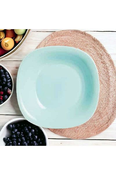 Luminarc Carine Noir Turquoise Dinner Plate 21cm Set of 6