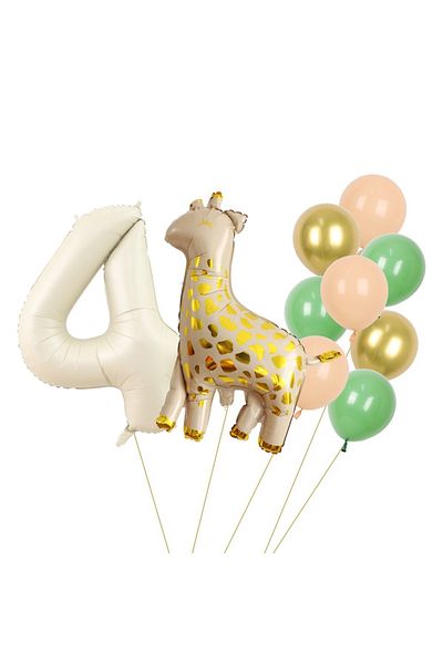 DÜVENCİ TİCARET GIRAFFE AGE BALLOON SET
