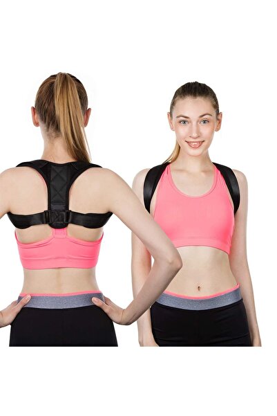 Ankaflex Dik Duruş Korsesi Ortopedik Kamburluk Önleyici Dik Durma Aparatı Sır...