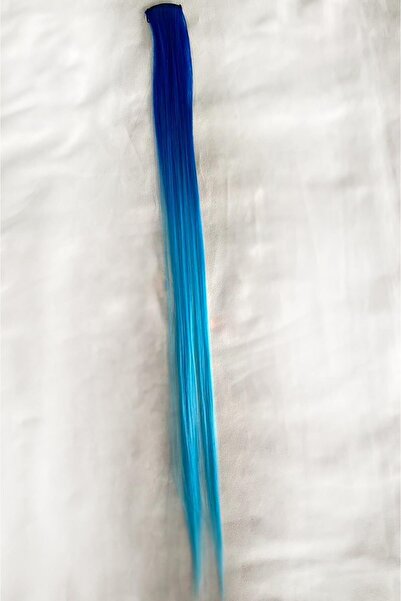 TAKIŞTIR Postă de păr cu fixare laterală, culoare albastră, 50 cm