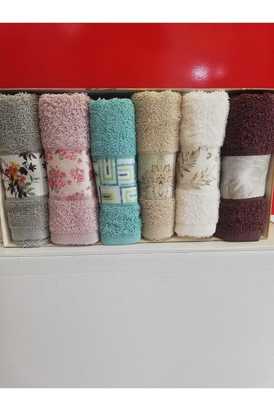 Çapa Home Daily Gift Dower 6 Pieces Kitchen Towels