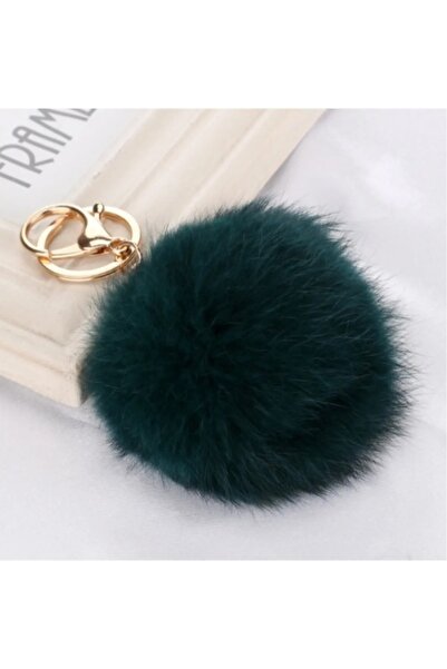 Trenderrs سلسلة مفاتيح بومبوم وإكسسوارات حقيبة