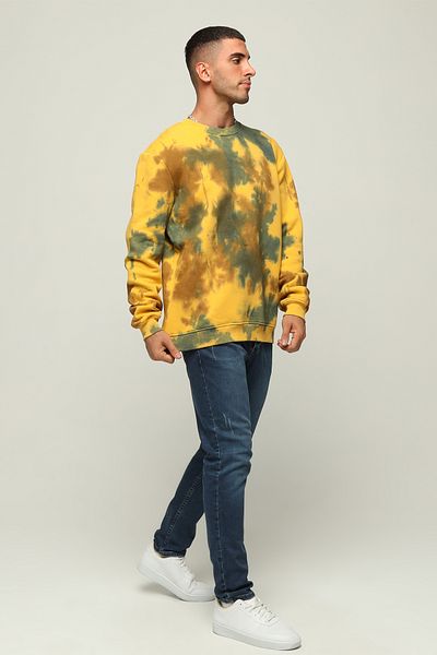 Owut Collection Men's Multicolored Crew Neck Sweatshirt