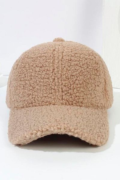 BAHELS Trend Teddy βελούδινο καπέλο καπέλο καμήλας