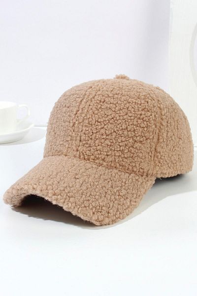 BAHELS Trend Teddy βελούδινο καπέλο καπέλο καμήλας