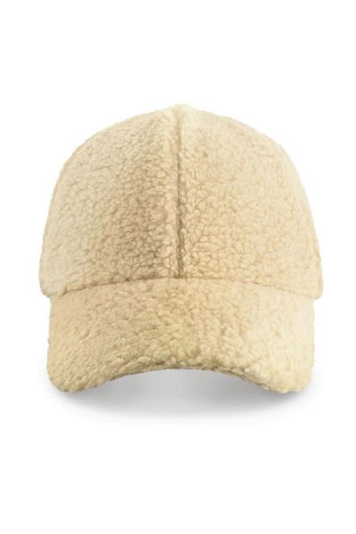 BAHELS Trend Teddy βελούδινο μπεζ καπέλο καπέλο