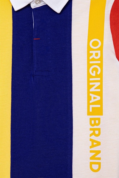 U.S. Polo Assn. Erkek Çocuk Açık Sarı Polo Yaka Tişört