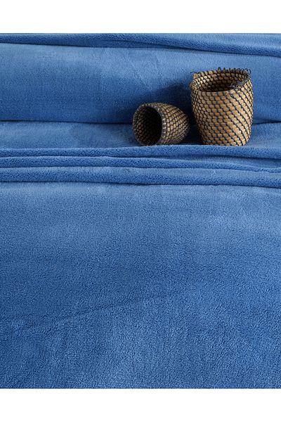 MCN Tekstil Plush Welsoft Blanket - Bed, Sofa Cover