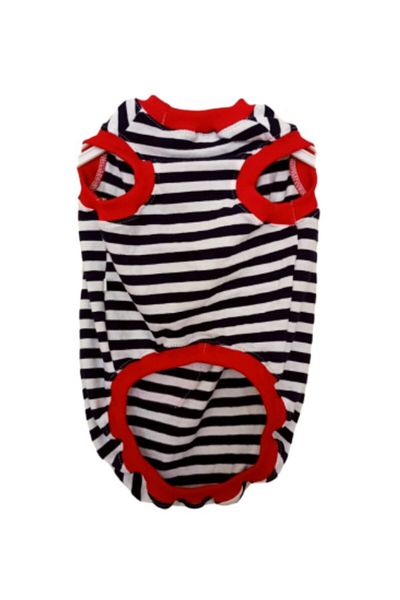Gobo Cat and Dog Dress in Heart Different Options Striped - Welsoft