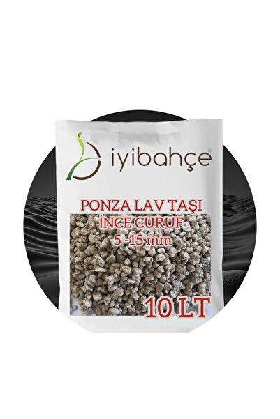 İYİBAHÇE Pomza Volkanik Tüf 10 LT Açık Renk 5-15 mm Boy