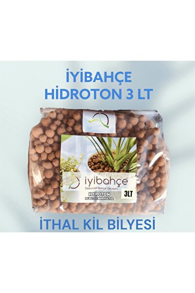 İYİBAHÇE HİDROTON KİL BİLYESİ 3 LT Yuvarlak
