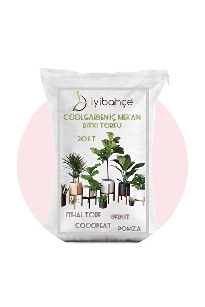 İYİBAHÇE COOLGARDEN İÇ MEKAN BİTKİ TORFU 20 LT Starliçe-Areca-Şeflera-plea vb.