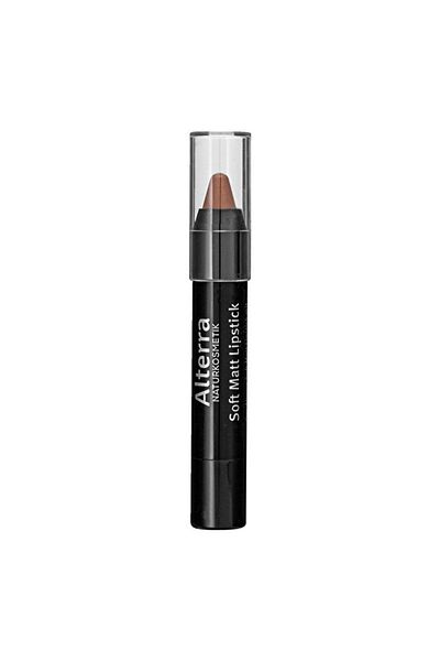 Alterra Lipstick Soft Matte - No:01 Terra Matt - 3 g