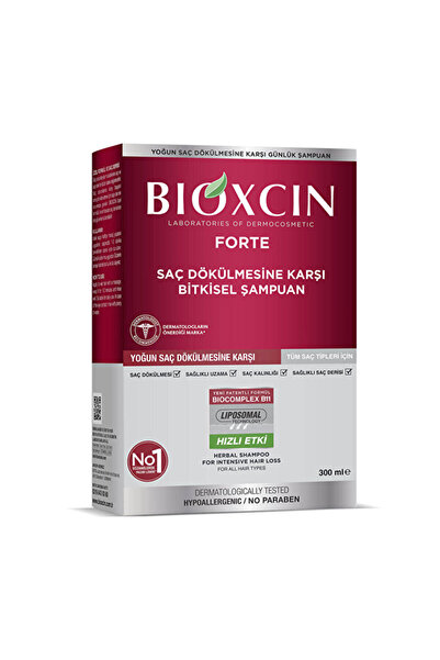 Bioxcin Forte Şampuan - Tüm Saç Tipleri - 300 ml