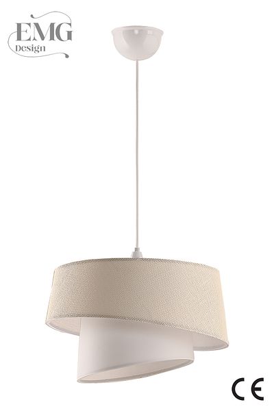 Emg DesiGn Magnolia Modern Fabric Headboard 2-Tier Bedroom Children's Room Living Room Kitchen Hallway Chandelier