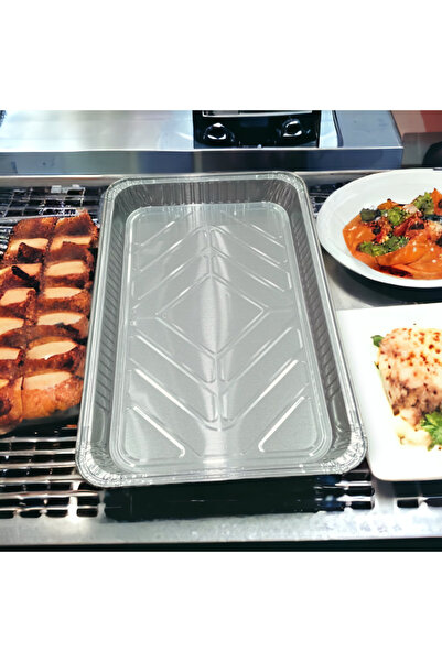 amaç yaşam ve ambalaj Amaç baklava ve fırın tepsisi alüminyum-yüksek ısıya dayanıklı 2 adet boy 53cm en 33cm derinlik 4cm