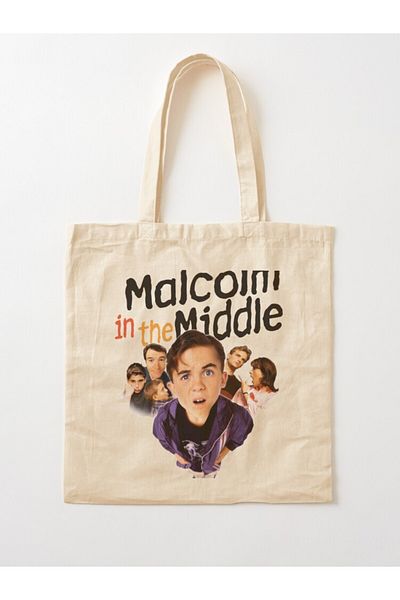 w house Gusseted Cloth Shoulder Bag 12343 - MALCOLM IN THE MIDDLE Esse
