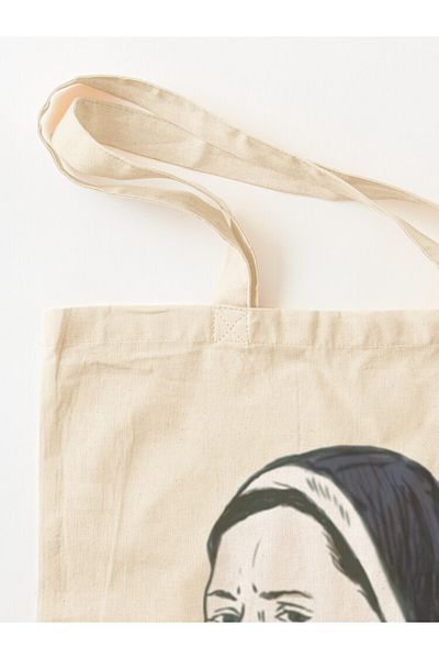 w house Gusseted Cloth Shoulder Bag 02334 - Derry Girls - Sister Michael